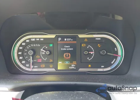 2024 Hyundai Tucson Hybrid Blue z USA, uszkodzony, nr VIN KM8JBCD15RU210906